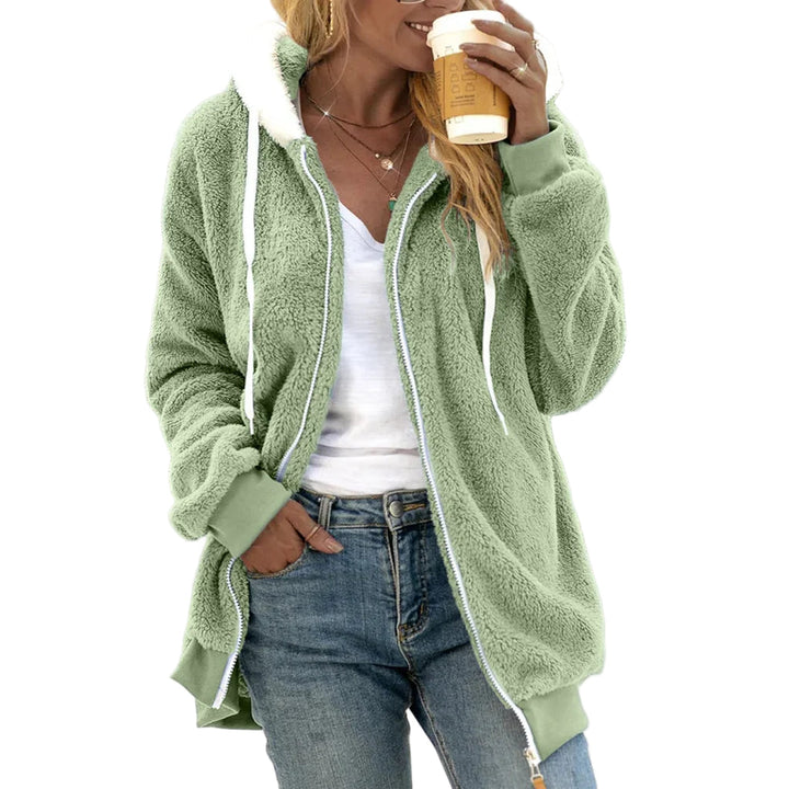 Kvinners Koselige Oversized Hettecardigan for Komfort