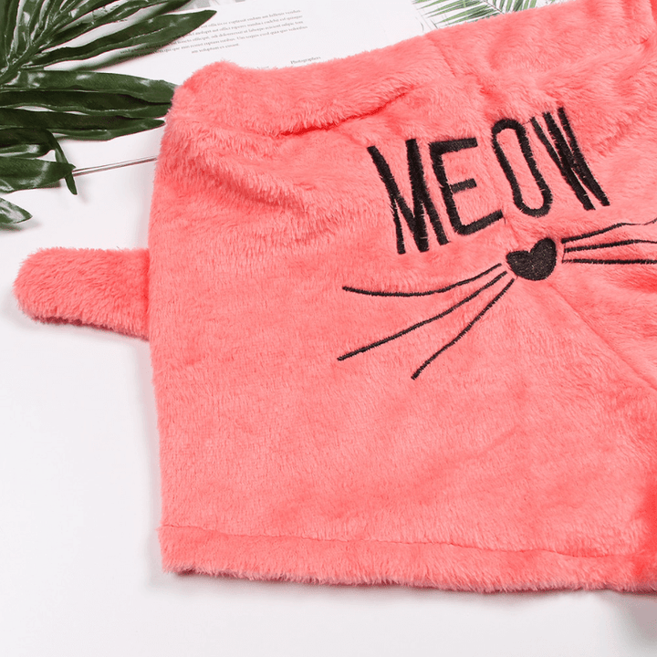 Koselig Katt Pyjamasett for Kvinner