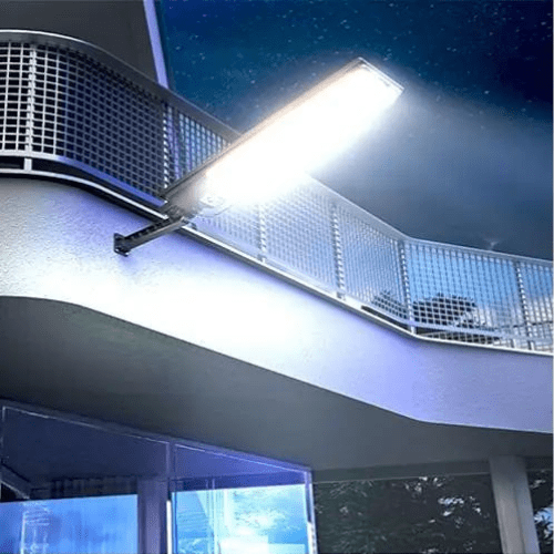 Utendørs Solcellelampe 3000W – Kraftig &amp; Værbestandig Lys