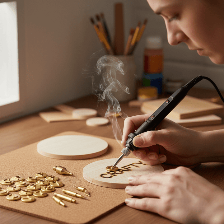 Kreativt Graveringssett for DIY og Håndverk – Presis Temperaturkontroll