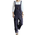 Kvinnenes Jumpsuit Med Løs Passform