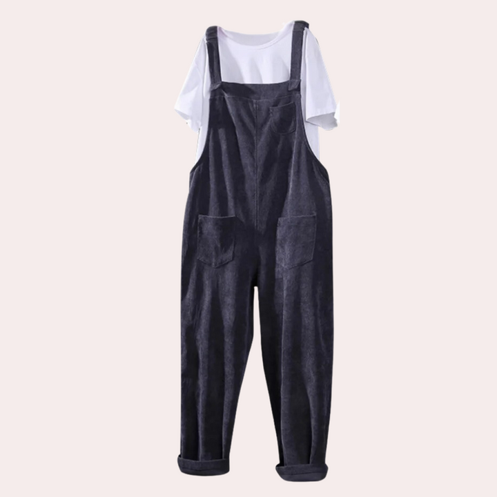 Kvinnenes Jumpsuit Med Løs Passform
