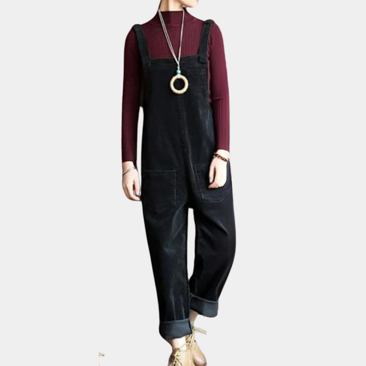 Kvinnenes Jumpsuit Med Løs Passform