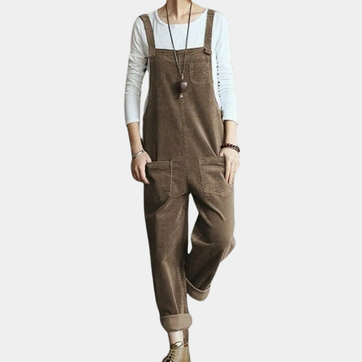 Kvinnenes Jumpsuit Med Løs Passform