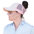 Kvinners Baseballcap med Kabelhull og Borrelås