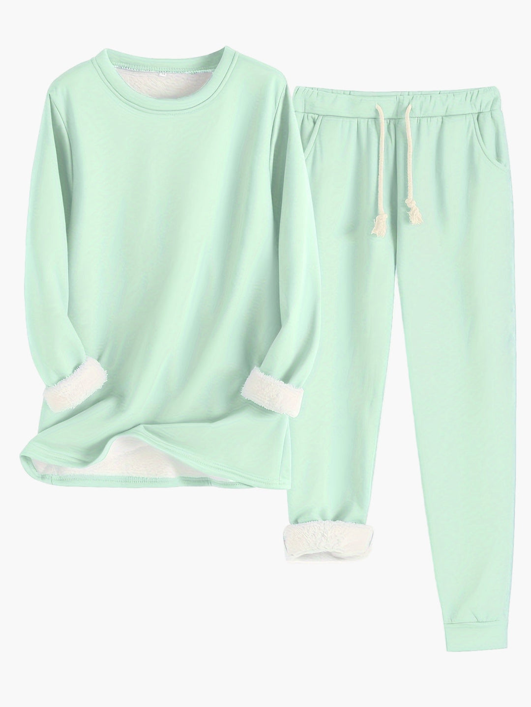 Kvinners Behagelige Todelt Loungewear Sett – Komfort &amp; Stil Hjemme