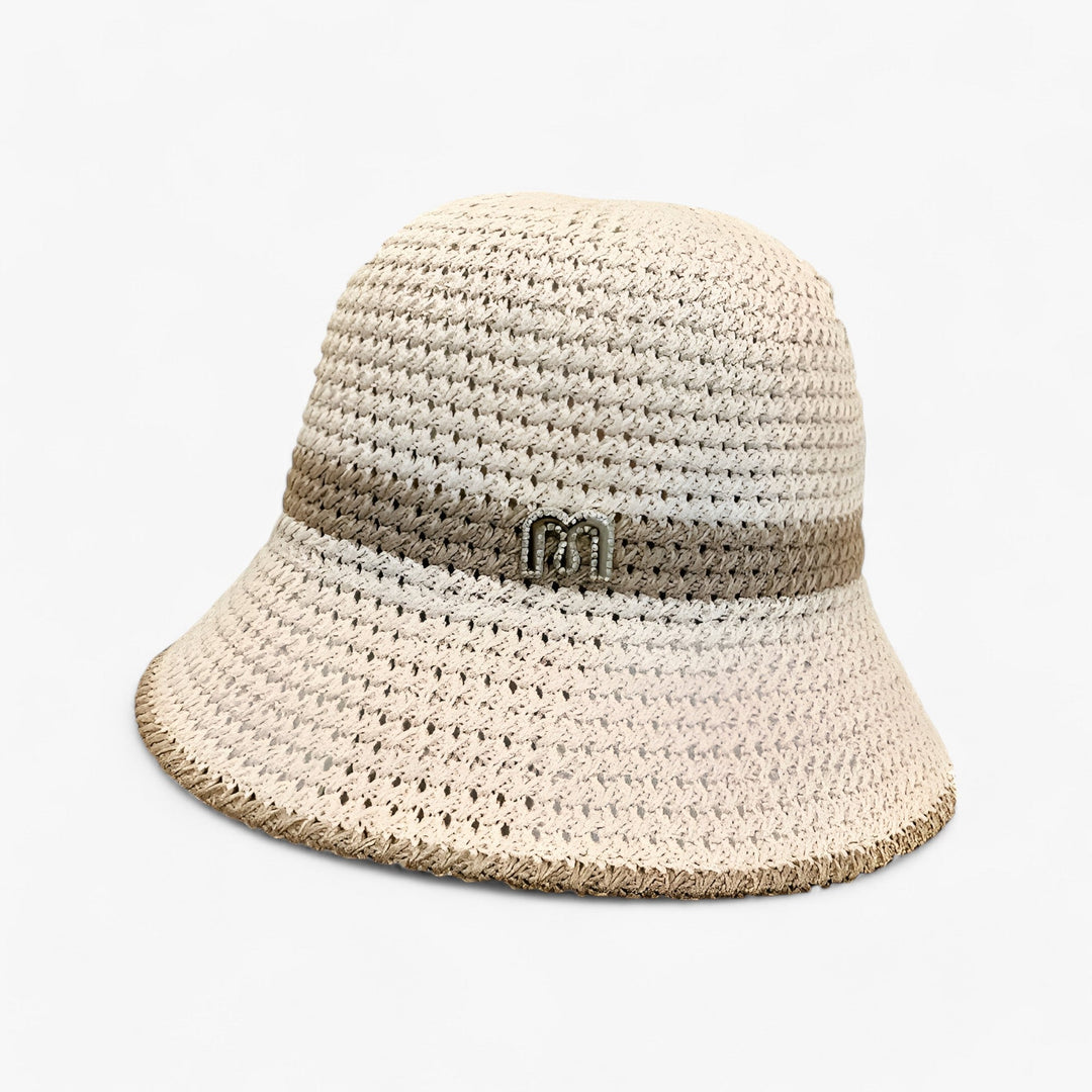 Sommerhatt med bred brem for kvinner