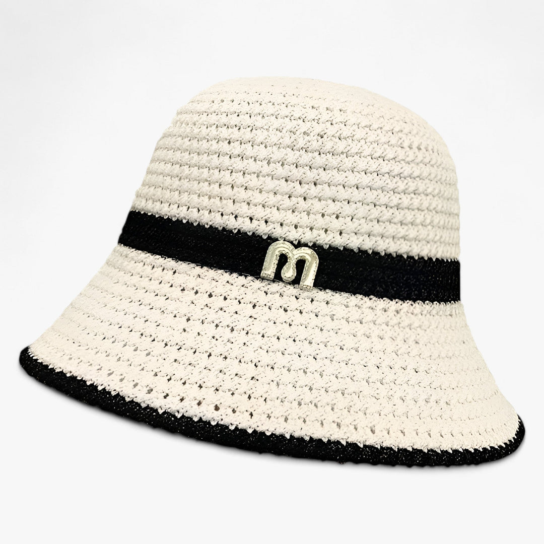 Sommerhatt med bred brem for kvinner