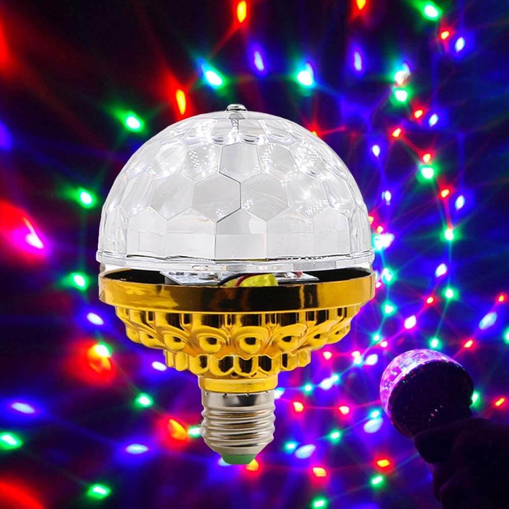 LED Krystall Magisk Ball for Fest og Disco