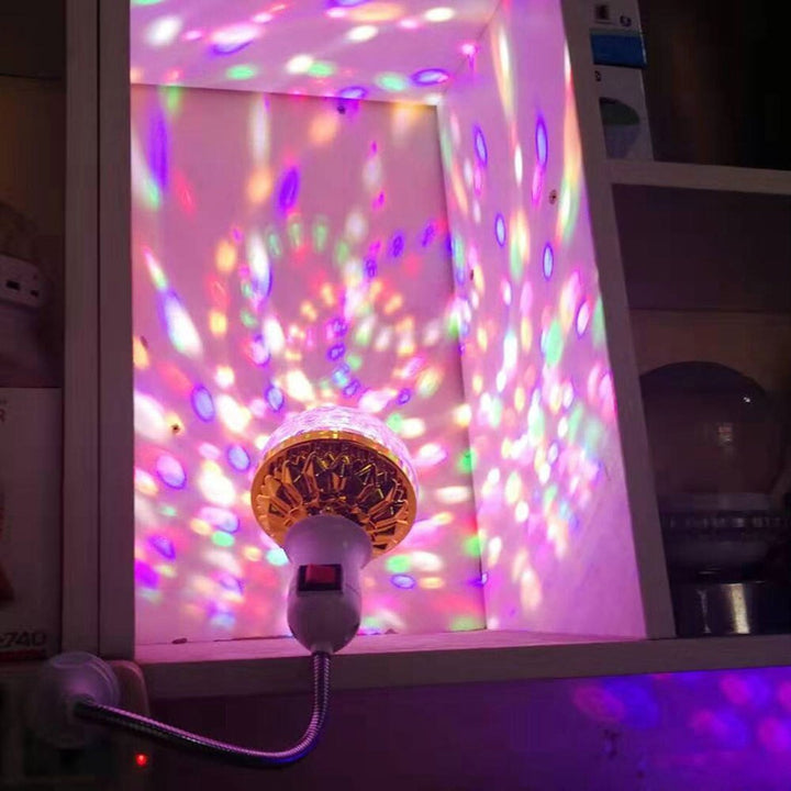 LED Krystall Magisk Ball for Fest og Disco