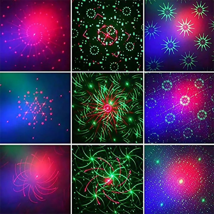 LED Stage Laser Light - Fjernkontroll | Fantastiske Mønstre
