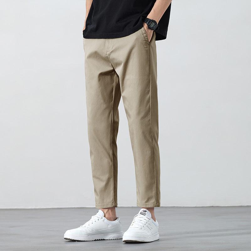 Herre Cropped Bukser: Lette &amp; Komfortable for Uformell Stil