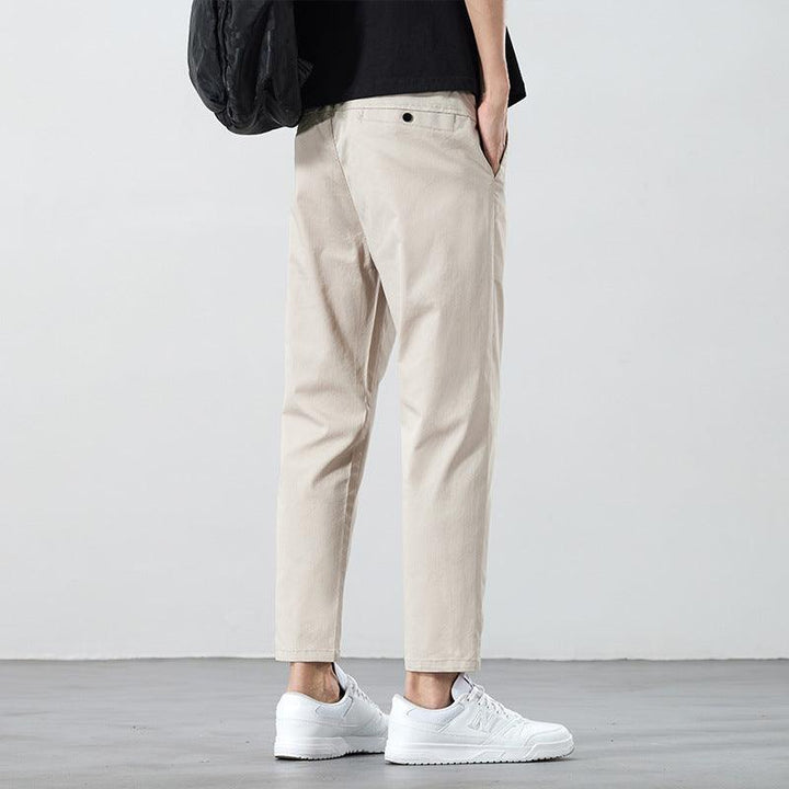 Herre Cropped Bukser: Lette &amp; Komfortable for Uformell Stil