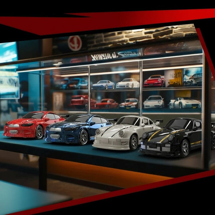 Liten 1:64 RC Driftbil for Presise Manøvre