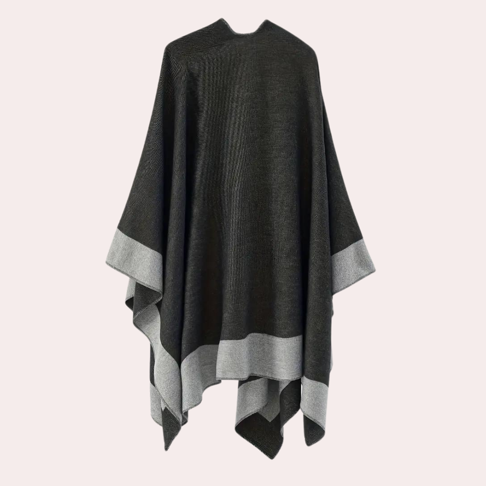 Kvinne Poncho i Luksuriøst Design