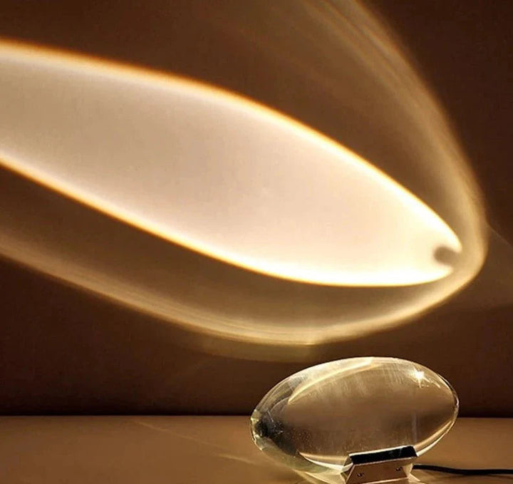 Unisex Luksus Bordlampe i Krystall