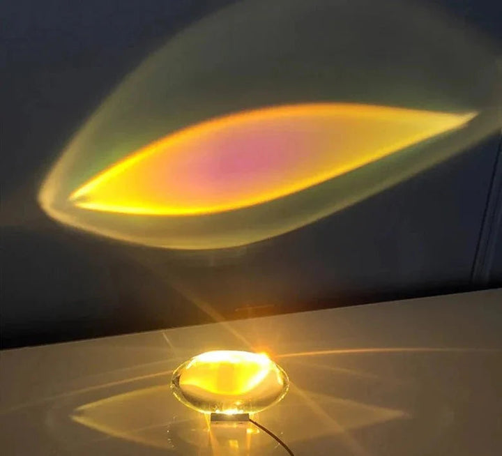 Unisex Luksus Bordlampe i Krystall