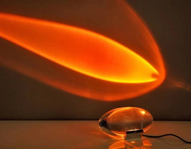 Unisex Luksus Bordlampe i Krystall