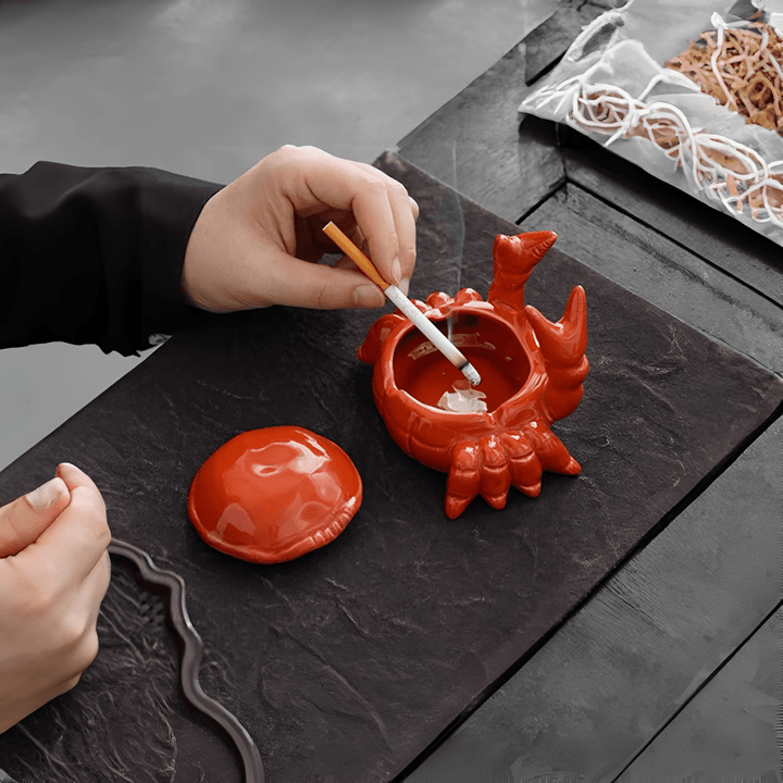 Luksus Askebeger: Orientalsk Stil med Krabbedesign