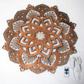 Mandala Yogalampe LED – Stressreduksjon og Stemningslys