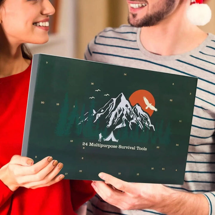 Menns Adventskalender: 24 Utendørsverktøy for Eventyr