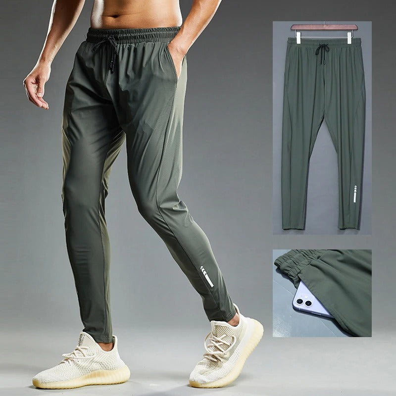 Menns Elastiske Joggebukse – Optimal Komfort og Bevegelsesfrihet