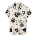 Menns Lett Blomstrete Sommerbluse – Perfekt for Varme Dager