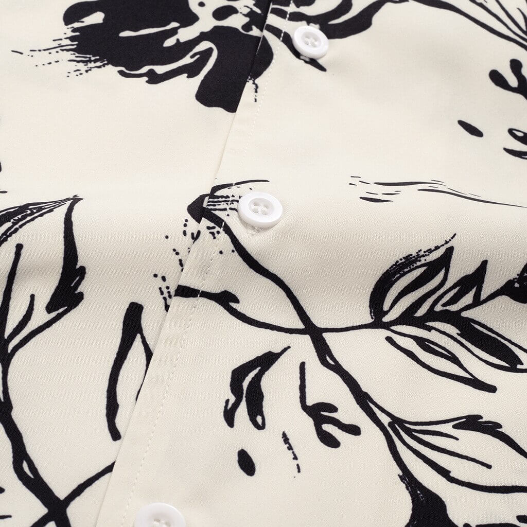 Menns Lett Blomstrete Sommerbluse – Perfekt for Varme Dager