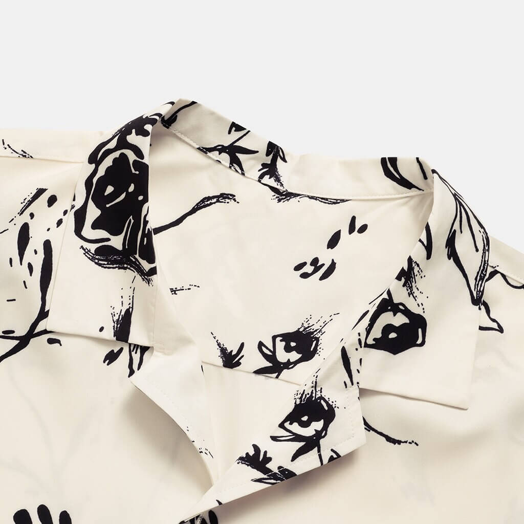 Menns Lett Blomstrete Sommerbluse – Perfekt for Varme Dager