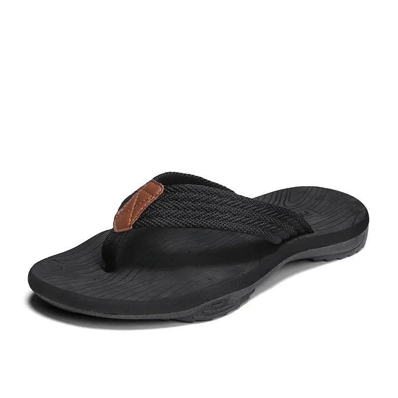 Menns Sklisikre Flipflops for Komfortabel Sommerstil