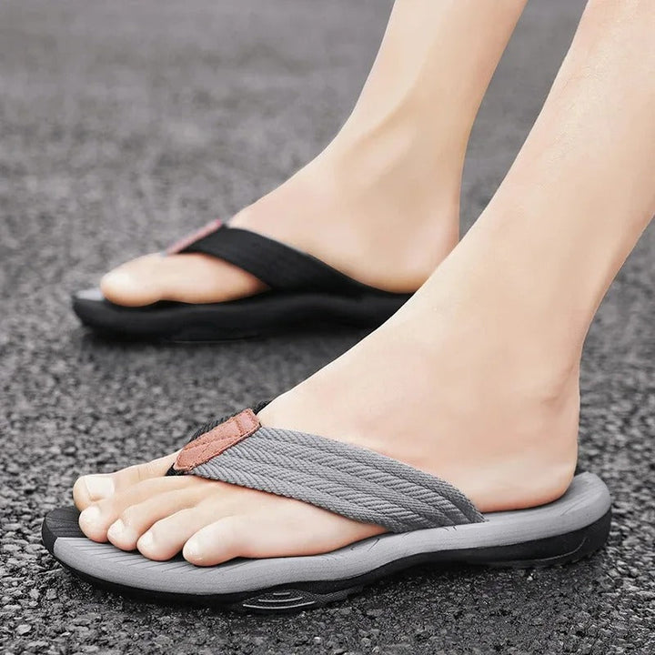 Menns Sklisikre Flipflops for Komfortabel Sommerstil