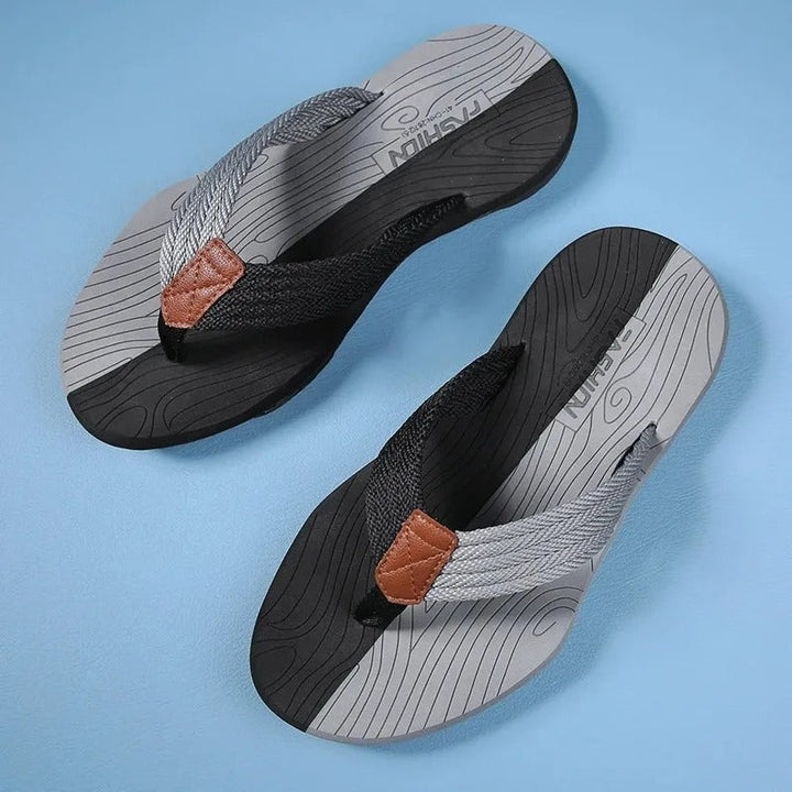 Menns Sklisikre Flipflops for Komfortabel Sommerstil
