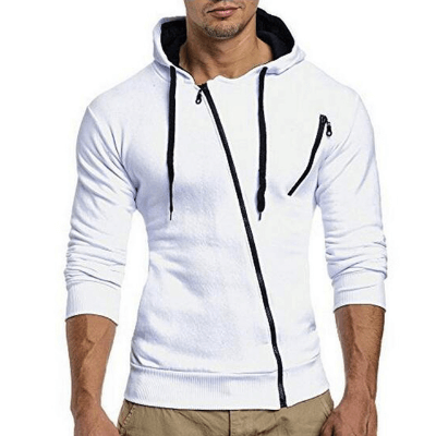 Menns Sporty Treningsjakke for Komfort og Stil