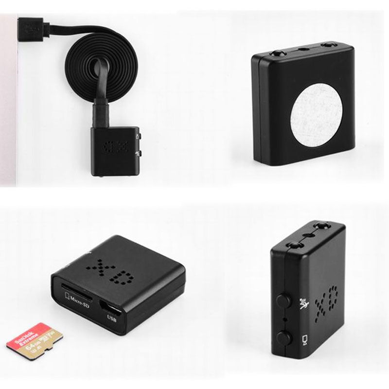 Mini Wi-Fi Overvågningskamera med 1080p Video og Nattesyn