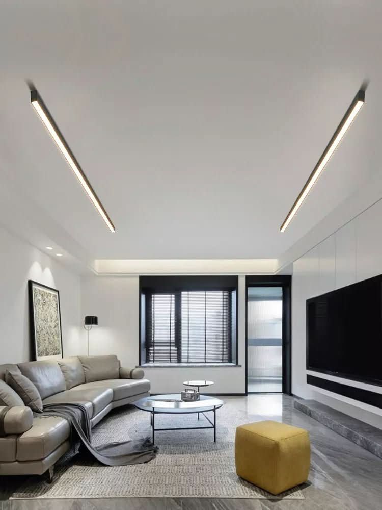 Minimalistisk LED Taklampe for Stue og Moderne Rom
