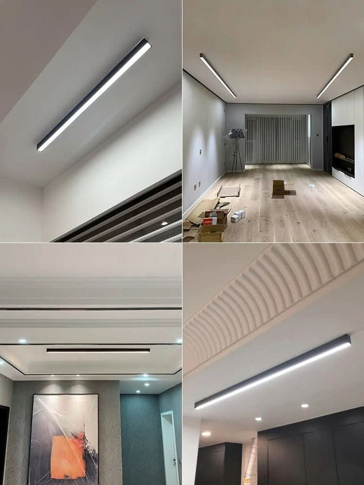 Minimalistisk LED Taklampe for Stue og Moderne Rom