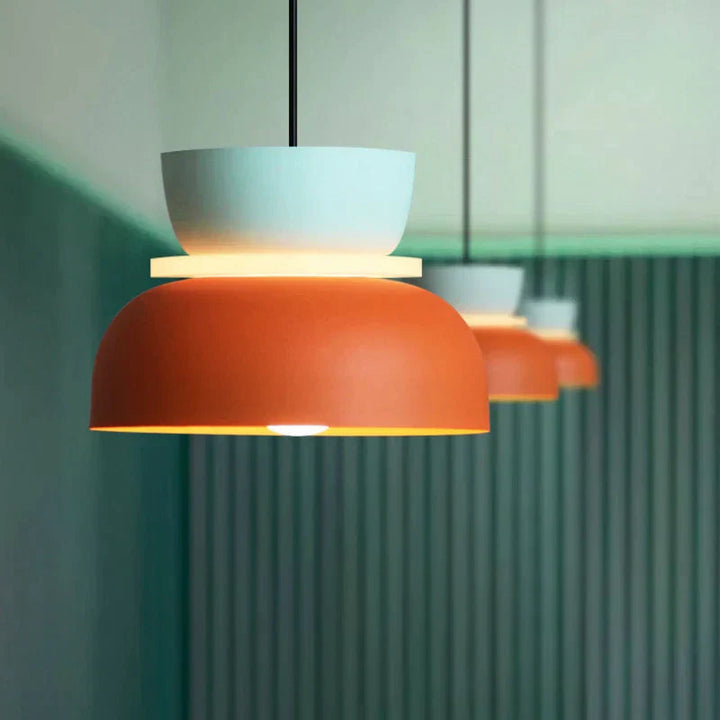 Minimalistisk Pendellampe i Pastell for Moderne Interiør