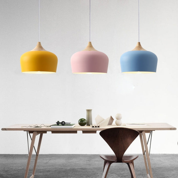 Minimalistisk Pendellampe i Pastell for Moderne Innredning