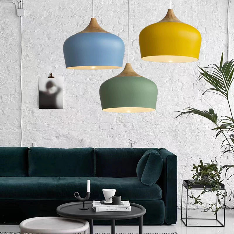 Minimalistisk Pendellampe i Pastell for Moderne Innredning
