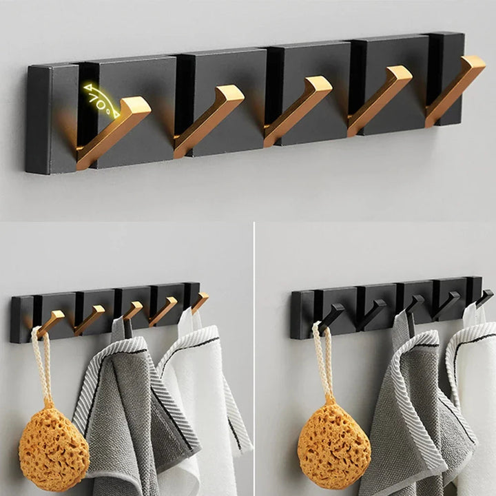 Minimalistisk Sammenleggbar Veggkrok for Hjemmeorganisering