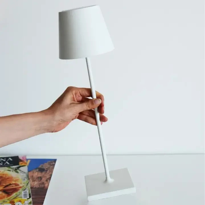 Trådløs LED-bordlampe - Bærbar &amp; Dimmbar
