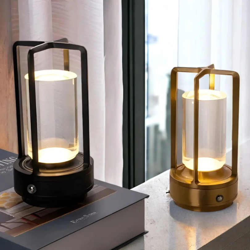 Dimbar LED Bordlampe med Berøringssensor for Koselig Lys