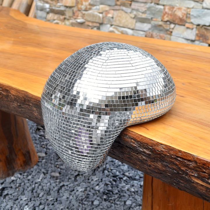 Dekorativ Diskokuleskulptur for Hjemmet