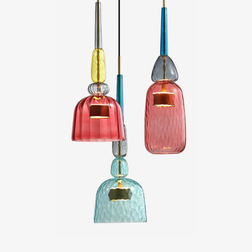 Moderne Pendellampe i Fargerikt Design