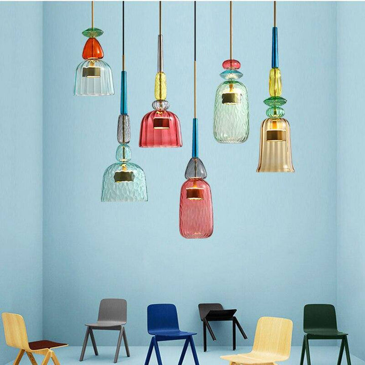 Moderne Pendellampe i Fargerikt Design