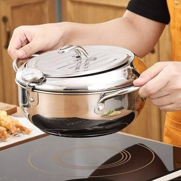 Frityrkoker i rustfritt stål – Perfekt sprø mat, enkelt hjemme