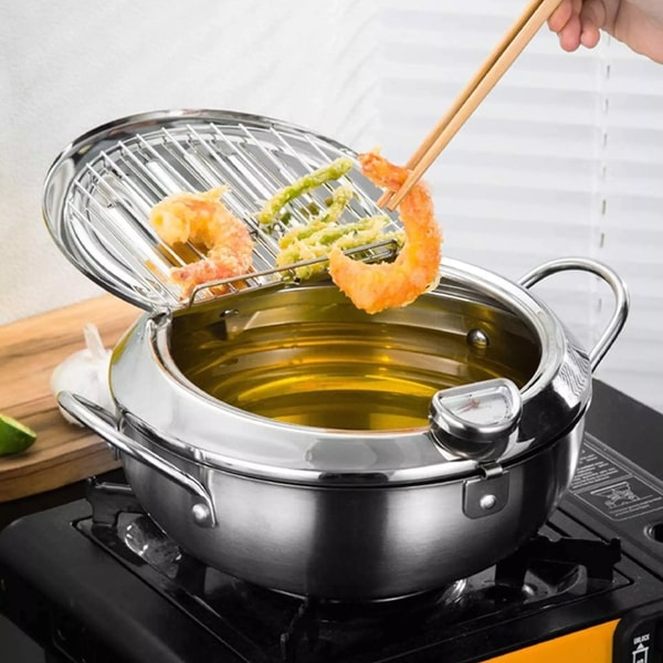 Frityrkoker i rustfritt stål – Perfekt sprø mat, enkelt hjemme