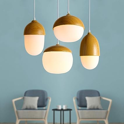 Moderne Hengende Lampe i Treimitasjon for Stilfull Belysning
