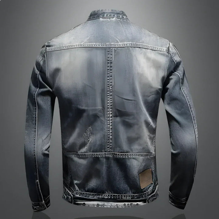 Herre Vinter Denimjakke – Moderne og Varm Stil