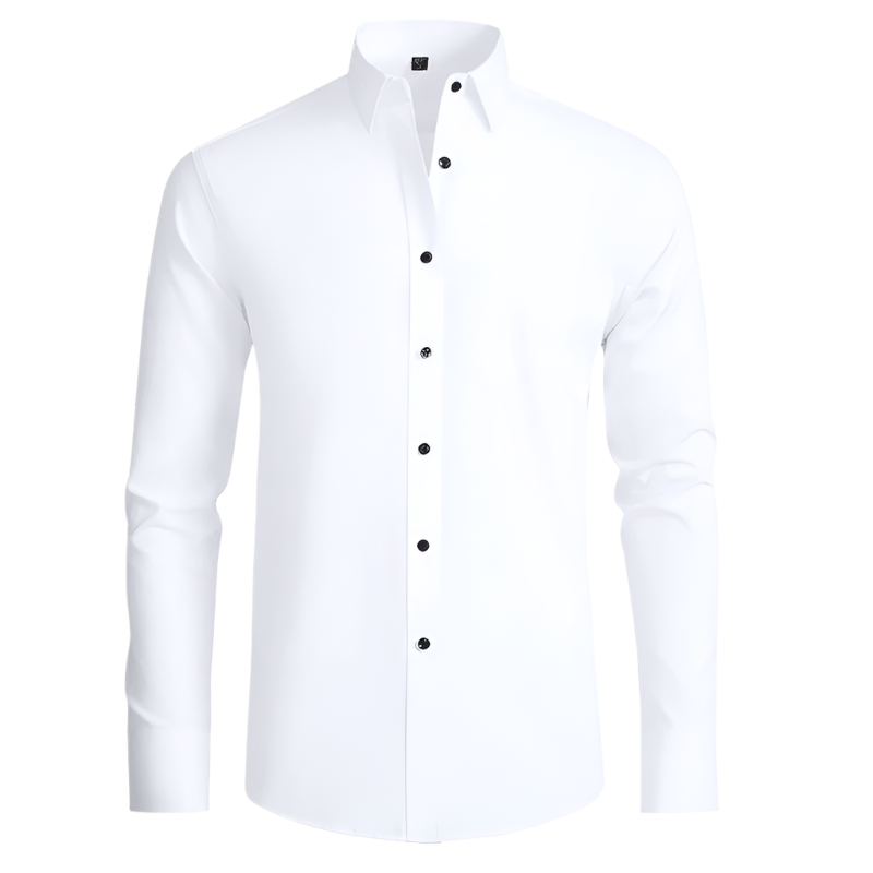 Herre Moderne Stretchskjorte for Elegant Komfort